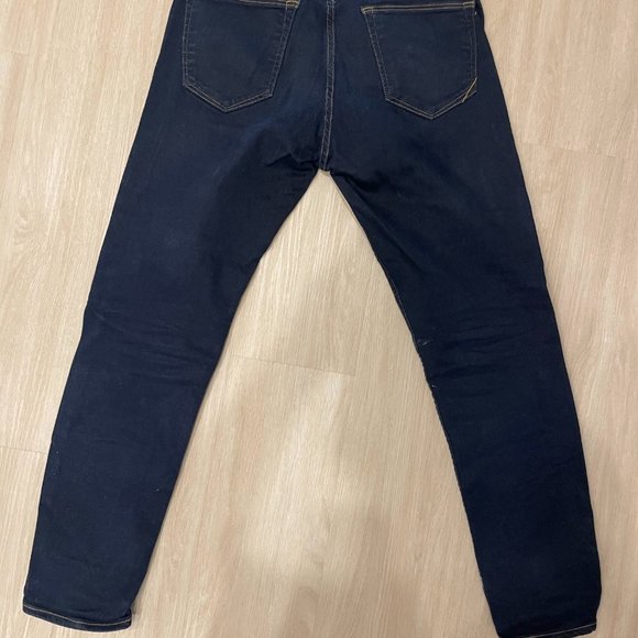 Men's Very Dark Navy Banana Republic Slim Jeans, Size 32x30, RMD Denim - Picture 4 of 4